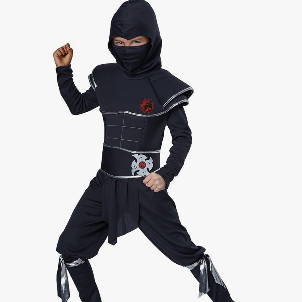 Boys Ninja Warrior Costume Small